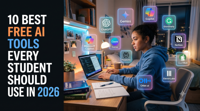 Best Free AI Tools Every Student Should Use in 2026