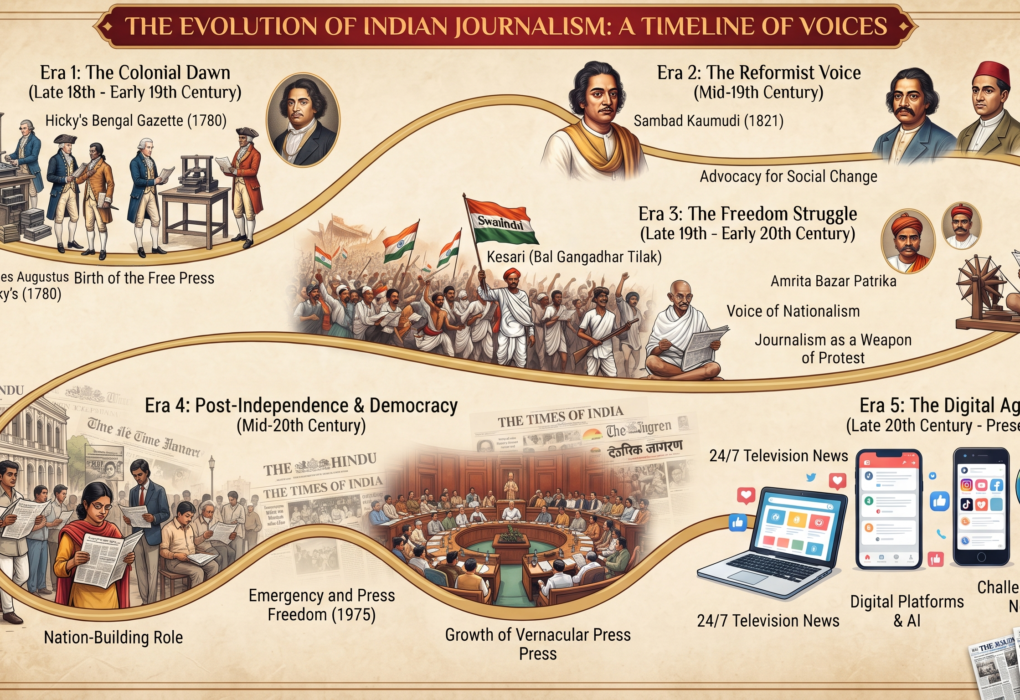 Evolution of Indian Journalism
