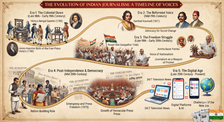 Evolution of Indian Journalism