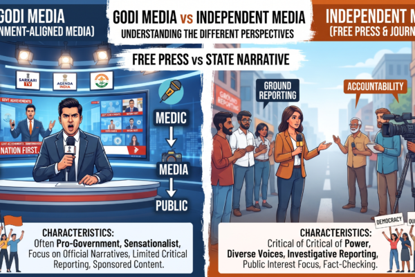 Godi Media vs Independent Media: Understanding the Different Perspectives
