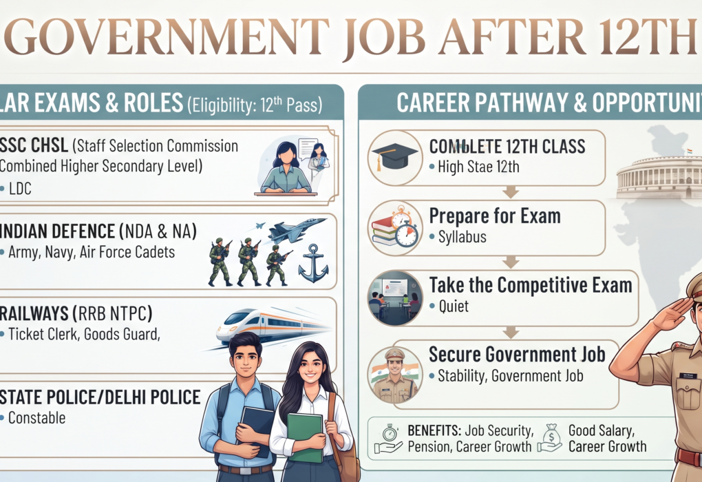 Government Job After 12th