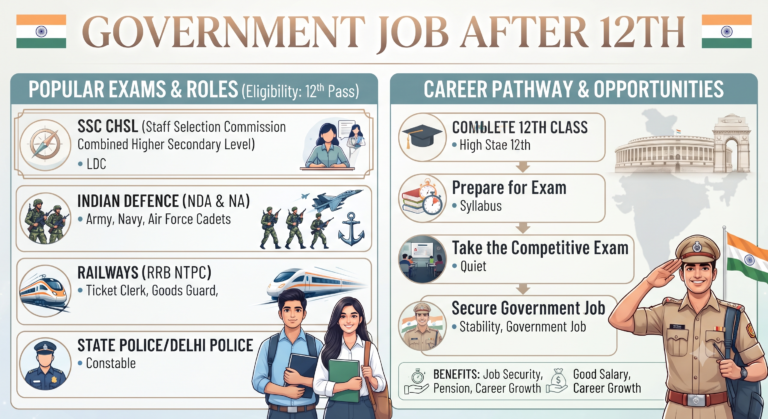 Government Job After 12th